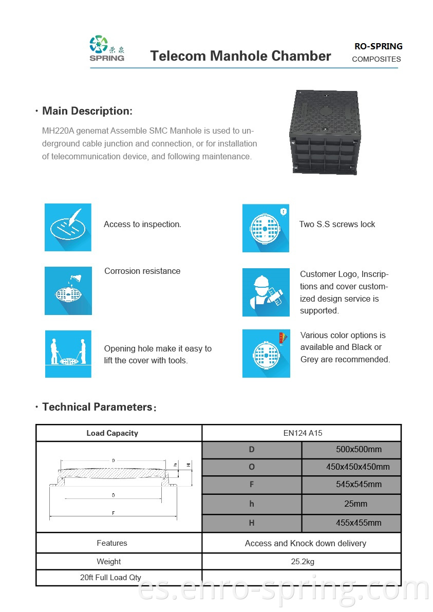 Smc Manhole Chamber